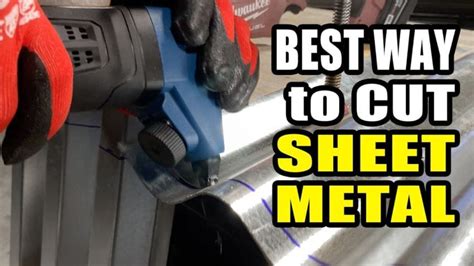 best way to cut sheet metal by hand|cutting galvanized sheet metal.